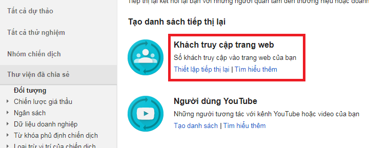cach lay the tiep thi lai trong google adwords 3