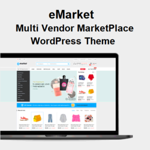 eMarket – Multi Vendor MarketPlace Elementor WordPress Theme